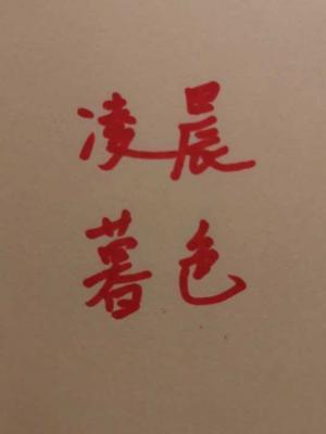 凌晨暮色by初禾写