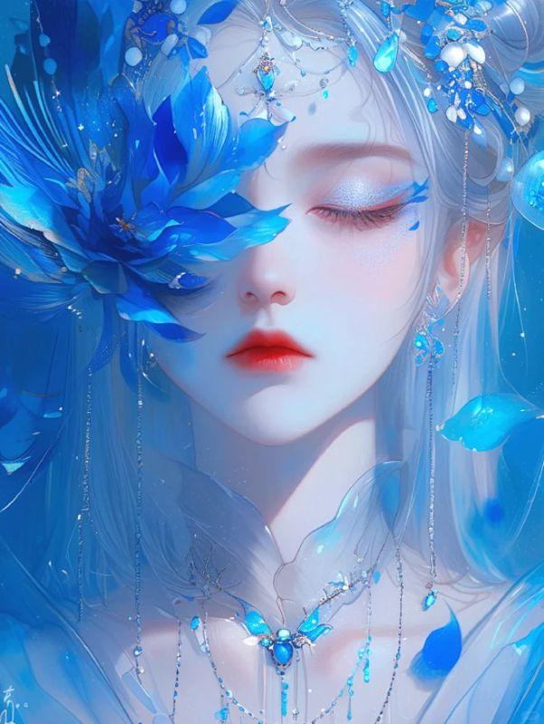 花落不见叶 叶开