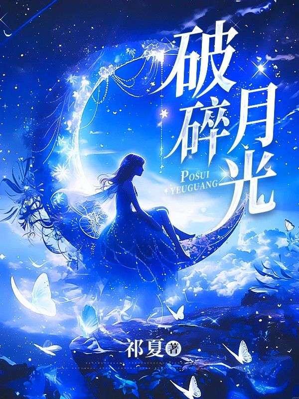 破碎月光下